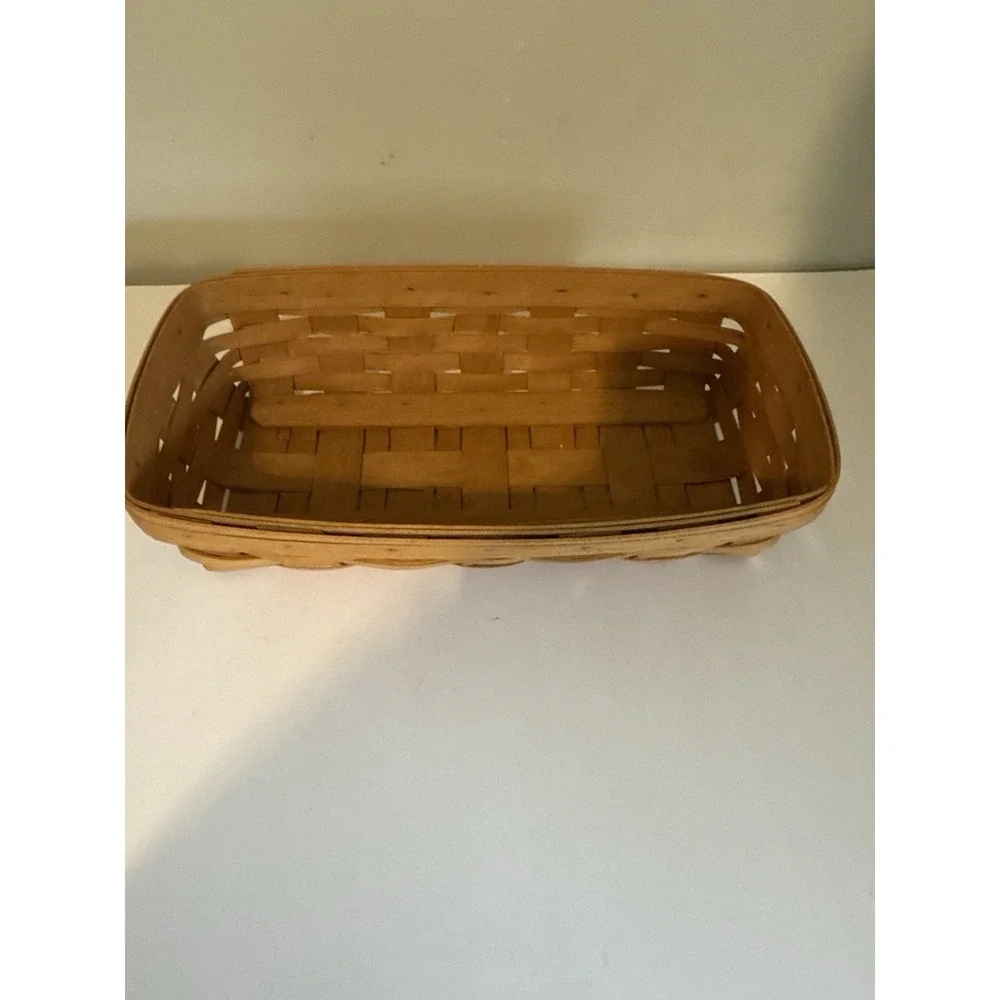 Longaberger brown wooden